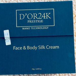 New D’Or24K Prestige Nano Technology Face & Body Silk Cream.